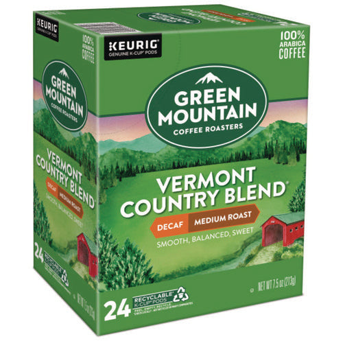 Image of Green Mountain Coffee® Vermont Country Blend Decaf Coffee K-Cups, 96/carton