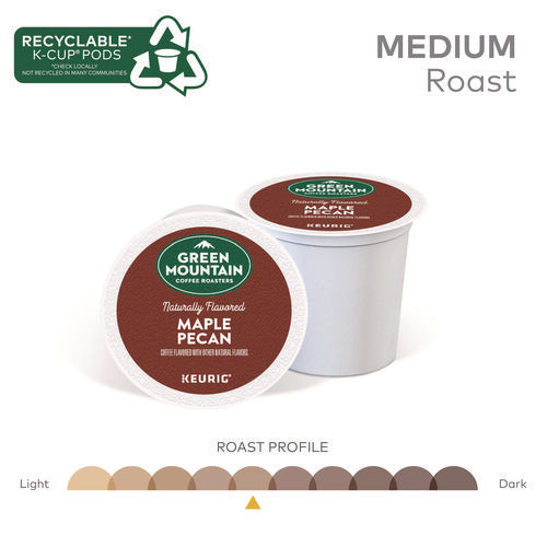 Image of Green Mountain Coffee® K-Cup Pods, Maple Pecan, 24/box