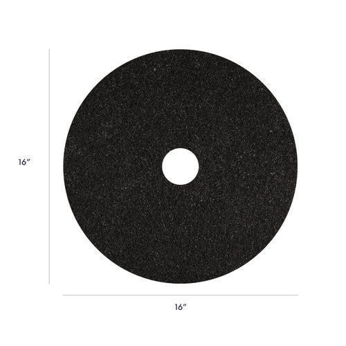 Image of Americo® Stripping Pads, 16", Black, 5/Carton