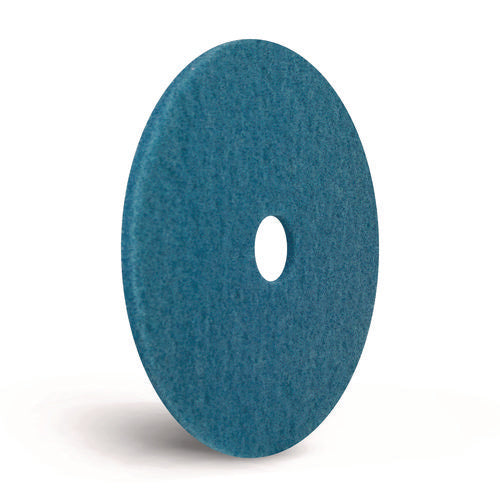 Image of Americo® Blue Cleaner Pad, 13", Blue, 5/Carton