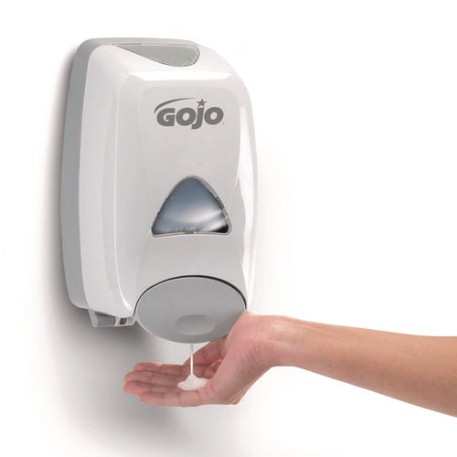 Image of GOJO® Fmx-12 Soap Dispenser, 1,250 Ml, 6.12 X 5.13 X 10.5, Gray/white