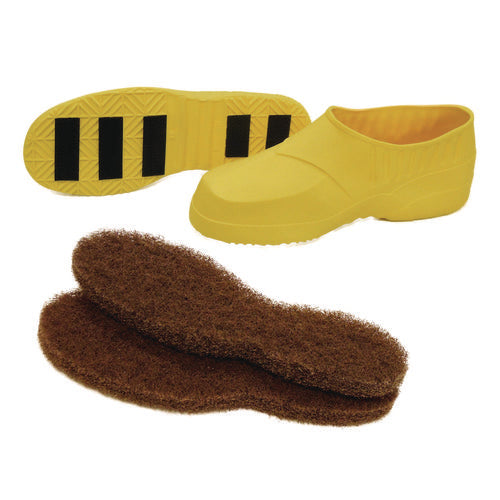 Image of Americo® Stripping Boots, Extra Large, Yellow/Brown, One Pair