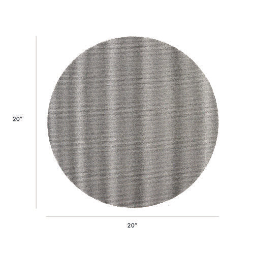 Image of Americo® Sand Screen Discs, 20" Diameter, 60 Grit, Gray, 10/Carton