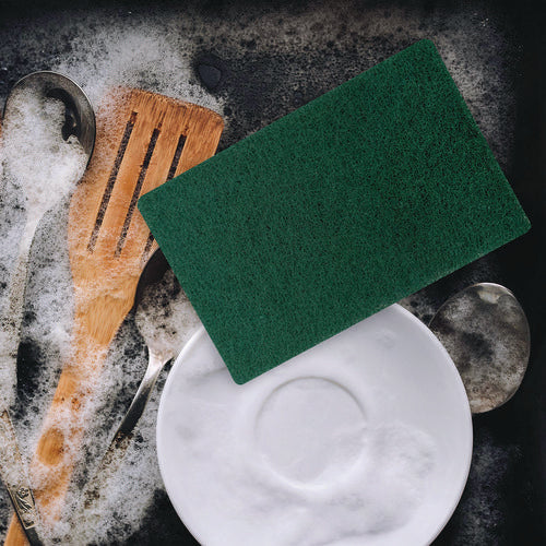 Image of Americo® 90-96 Medium Duty Hand Cleaning Pad, 6 x 9, Green, 20/Carton