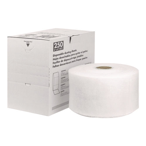 Image of Americo® TrapEze Disposable Dusting Sheets, 5" x 6", 250 Sheets/Roll