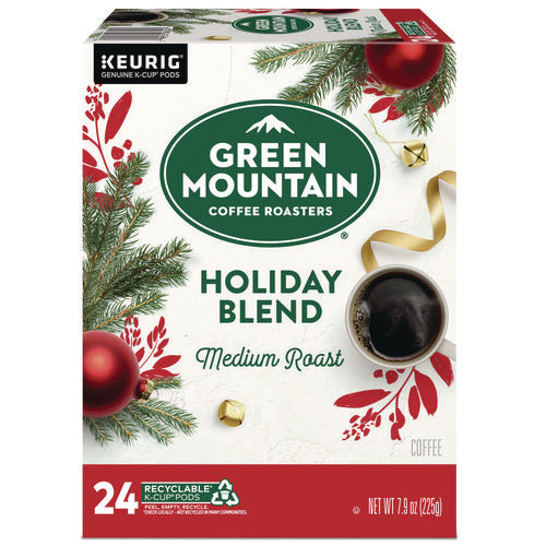 Image of Green Mountain Coffee® Holiday Blend K-Cups, Medium Roast, 96/carton