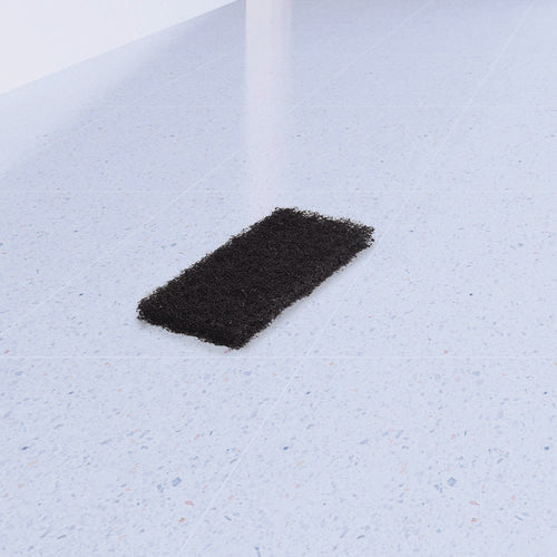 Image of Americo® Octopus Heavy Duty Cleaning Pad, 6 x 9, Black, 5 Pads/Bag, 4 Bags/Carton
