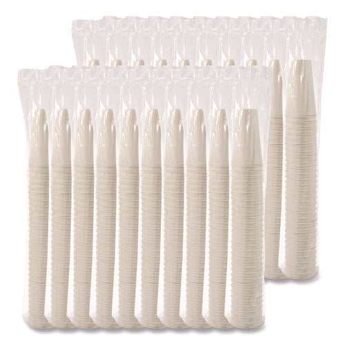 Image of SOLO® Thermoguard Insulated Paper Hot Cups, 20 oz, White Sustainable Forest Design, 600/Carton