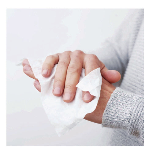 Image of Sani Professional® PDI Sani-Hands Instant Hand Sanitizing Wipes, 7.5 x 6, Unscented, White, 220/Canister, 6 Canisters/Carton