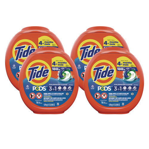 Image of Tide® PODS Laundry Detergent, Tide Original, 76 Pods