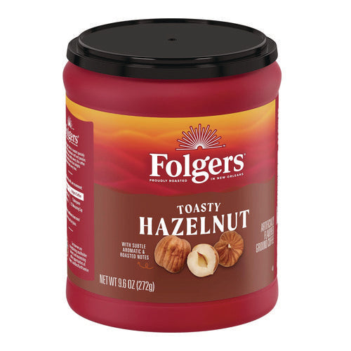 Image of Folgers® Toasty Hazelnut Ground Coffee, 9.6 oz Can