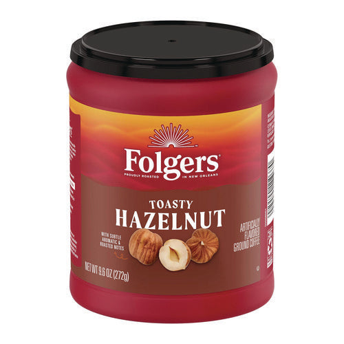 Image of Folgers® Toasty Hazelnut Ground Coffee, 9.6 oz Can