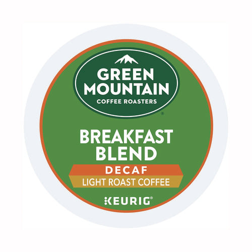 Image of Green Mountain Coffee® Breakfast Blend Decaf Coffee K-Cups, 48/Box