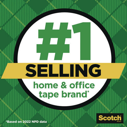 Image of Scotch® Magic Tape in Handheld Dispenser, 1" Core, 0.75" x 50 ft, Clear, 2/Pack