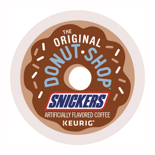 Image of The Original Donut Shop® SNICKERS Flavored Coffee K-Cups, 48/Box