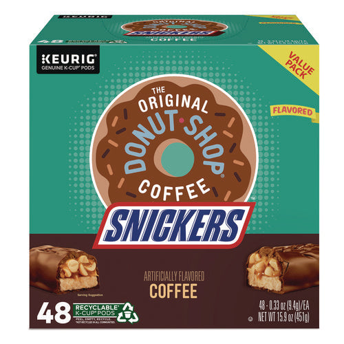 Image of The Original Donut Shop® SNICKERS Flavored Coffee K-Cups, 48/Box