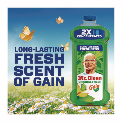 Image of Mr. Clean® Multipurpose Cleaning Solution, Gain Original Fresh Scent, 64 oz Bottle