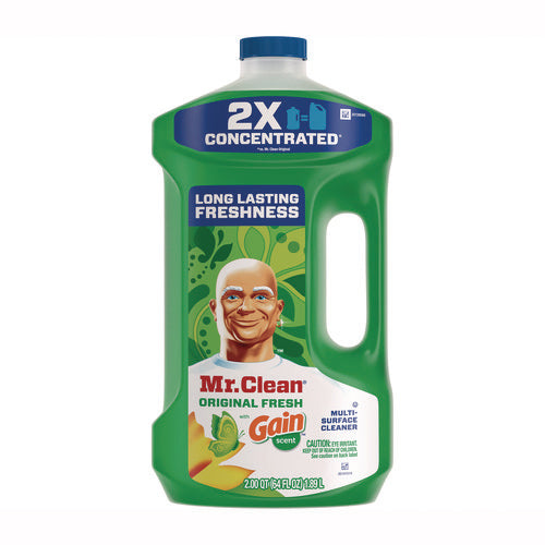 Image of Mr. Clean® Multipurpose Cleaning Solution, Gain Original Fresh Scent, 64 oz Bottle