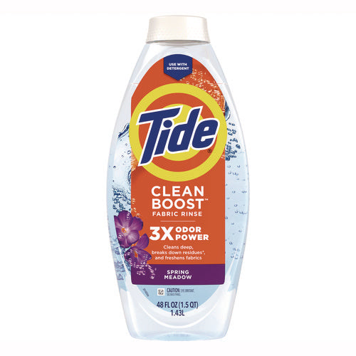 Image of Tide® Clean Boost In-Wash Scent Booster, Spring Meadow Scent, 48 oz Bottle