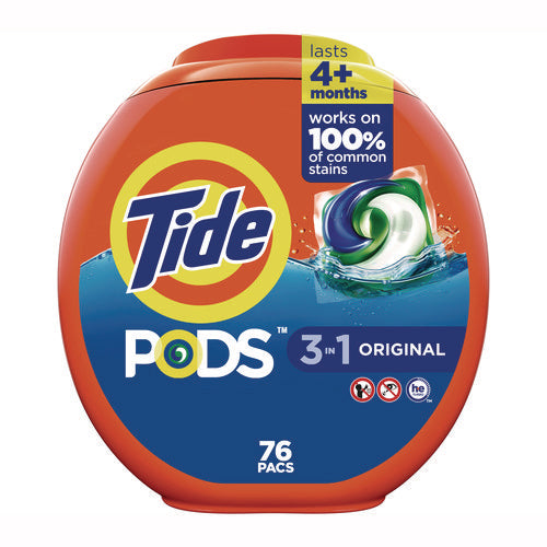 Image of Tide® PODS Laundry Detergent, Tide Original, 76 Pods