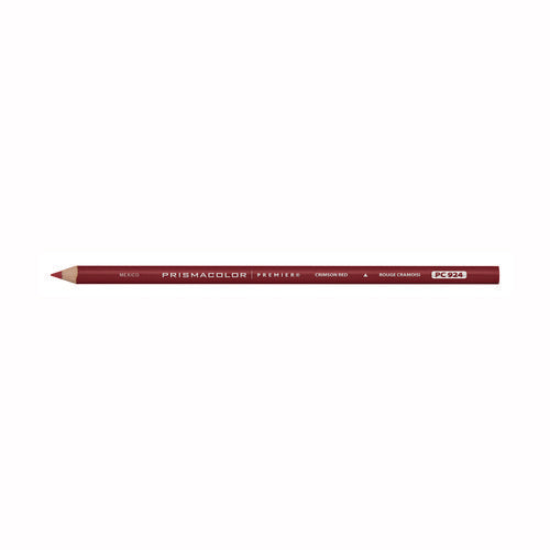 Image of Prismacolor® Premier Colored Pencil, Crimson Red Lead, Crimson Red Barrel, 12/Pack