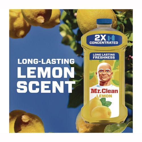 Image of Mr. Clean® Multipurpose Cleaning Solution, Lemon Scent, 64 oz Bottle