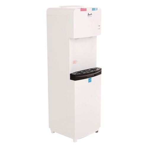 Image of Avanti Hot And Cold Water Stand Up Dispenser, 3-5 Gal, 11 X 12 X 36, White