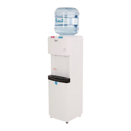Image of Avanti Hot And Cold Water Stand Up Dispenser, 3-5 Gal, 11 X 12 X 36, White