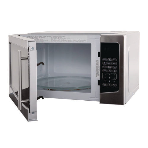 Image of Avanti 1.1 cu. ft. Stainless Steel Microwave Oven, 1,000 W, Mirror-Finish