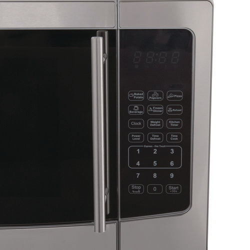 Image of Avanti 1.1 cu. ft. Stainless Steel Microwave Oven, 1,000 W, Mirror-Finish