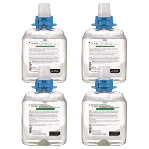 Image of PROVON® Green Certified Foam Hand Cleaner Refill, Fragrance-Free, 1,250 mL, 4/Carton