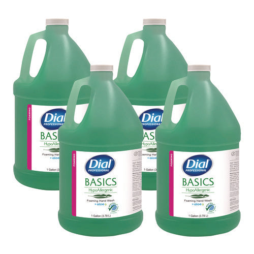 Image of Dial® Professional Basics Foaming Hand Wash, Unscented, 1 gal Refill Bottle