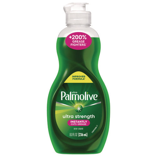 Image of Ultra Palmolive® Dishwashing Liquid, Fresh Scent, 8 oz. Bottle, 16/Carton