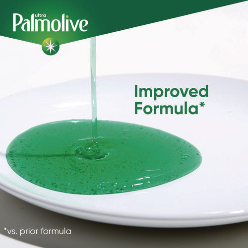 Image of Ultra Palmolive® Dishwashing Liquid, Fresh Scent, 8 oz. Bottle, 16/Carton