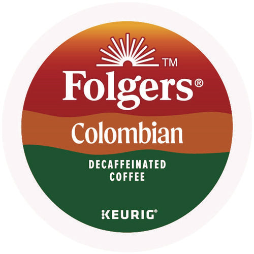 Image of Folgers® 100% Colombian Decaf Coffee K-Cups, 24/box