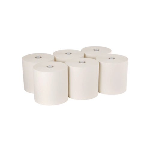 Image of Georgia Pacific® Professional Pacific Blue Ultra Paper Towels, 1-Ply, 7.87" x 1,150 ft, White, 6 Rolls/Carton