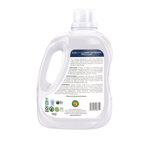 Image of ECOS® PRO Laundry Detergent Liquid, 170 oz Bottle
