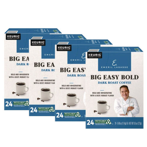 Image of Emeril's Big Easy Bold Coffee K-Cups, 96/carton