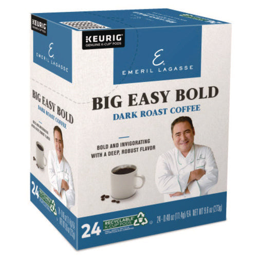 Image of Emeril's Big Easy Bold Coffee K-Cups, 96/carton