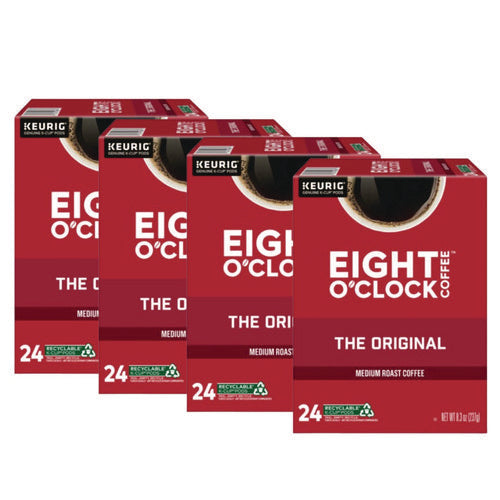 Image of Eight O'Clock Original Coffee K-Cups, 96/carton