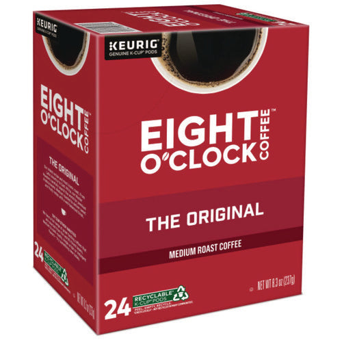 Image of Eight O'Clock Original Coffee K-Cups, 96/carton
