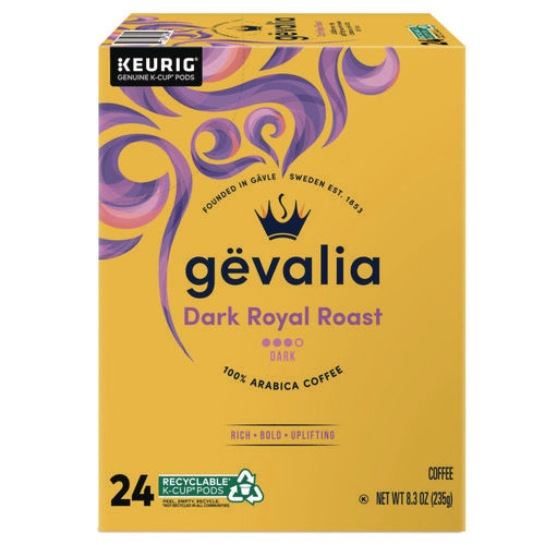 Image of Gevalia® Kaffee Dark Royal Roast K-Cups, 24/box