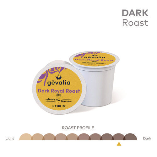 Image of Gevalia® Kaffee Dark Royal Roast K-Cups, 24/box