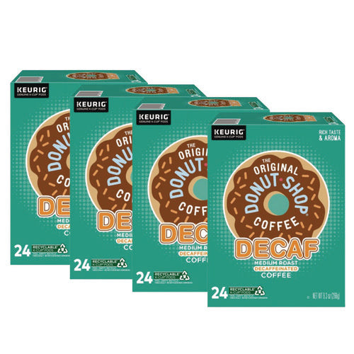 Image of The Original Donut Shop® Decaf Coffee K-Cup Pods, 96/carton