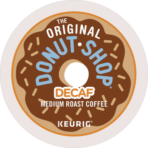 Image of The Original Donut Shop® Decaf Coffee K-Cup Pods, 96/carton
