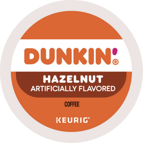 Image of Dunkin'® K-Cup Pods, Hazelnut, 22/box
