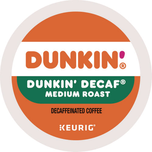 Image of Dunkin'® K-Cup Pods, Dunkin' Decaf, 22/box
