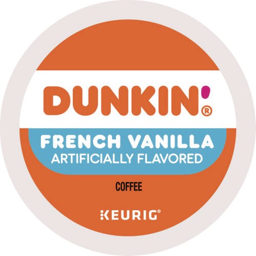 Image of Dunkin'® K-Cup Pods, French Vanilla, 22/box
