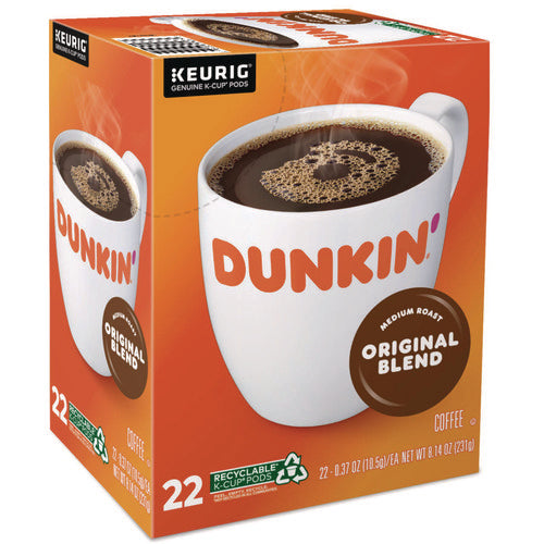 Image of Dunkin'® K-Cup Pods, Dunkin Regular, 88/Carton
