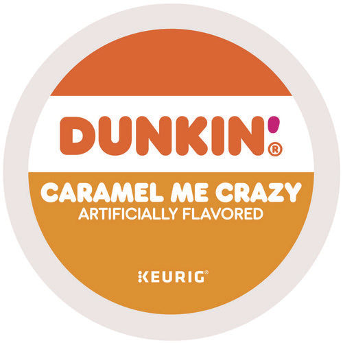 Image of Dunkin'® K-Cup Pods, Caramel Me Crazy, 22/Box